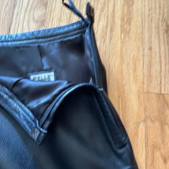 Wilson’s Leather Pelle Studio sz 8 leather pants trousers excellent pre owned - Picture 4 of 6